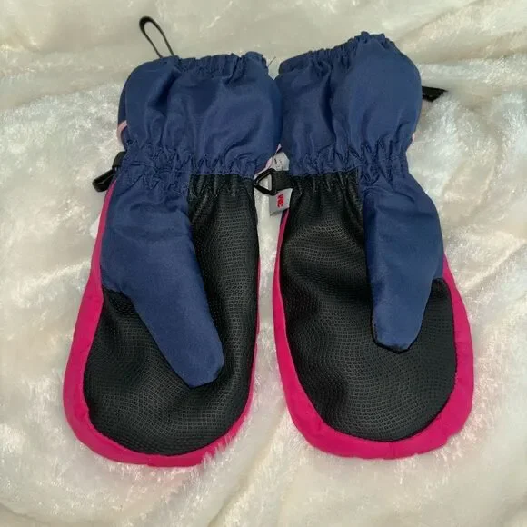 3M thinsulate children’s mittens size 4.5 navy and pink NWT - Picture 6 of 7